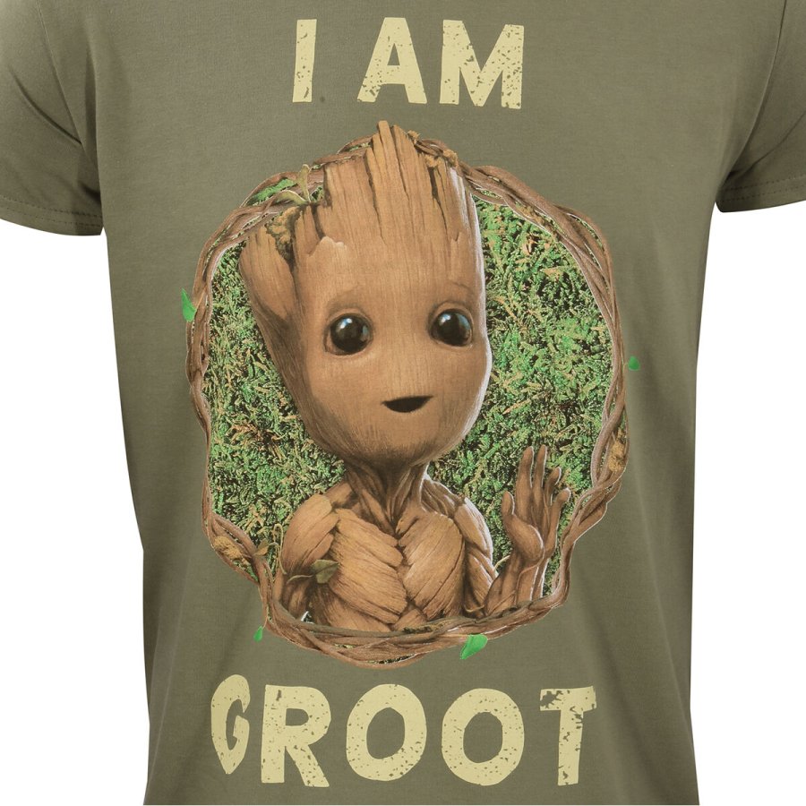 Kortrmet T-shirt Marvel Badge Grn Unisex #2