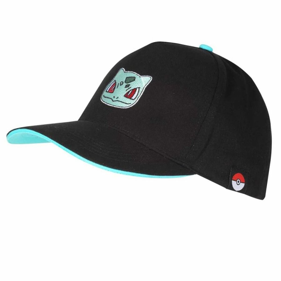 Unisex hat Pokmon Bulbasaur Badge 58 cm Sort Onesize #1