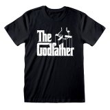Kortrmet T-shirt The Godfather Logo Sort Unisex #1