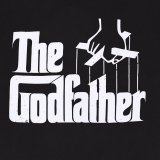 Kortrmet T-shirt The Godfather Logo Sort Unisex #2
