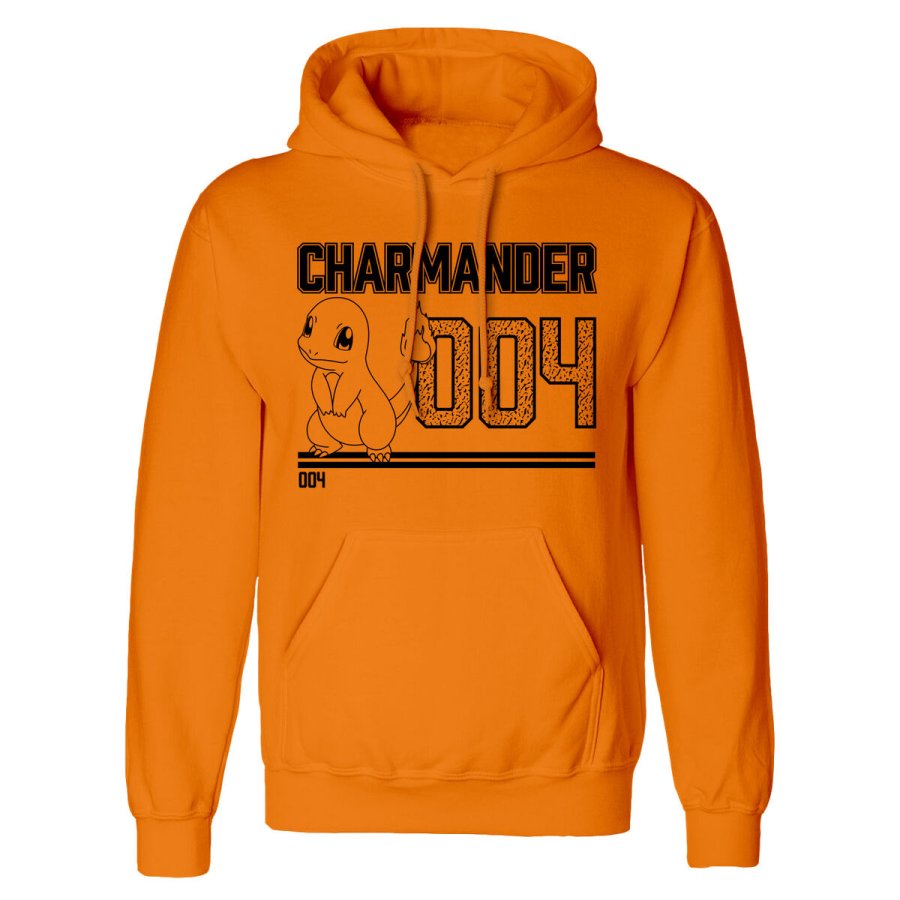 Unisex Httetrje Pokmon Charmander Line Art Orange #1