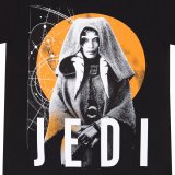 Kortrmet T-shirt Star Wars Jedi Sort Unisex #2