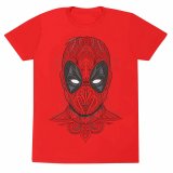 Kortrmet T-shirt Deadpool Tattoo Style Rd Unisex #1