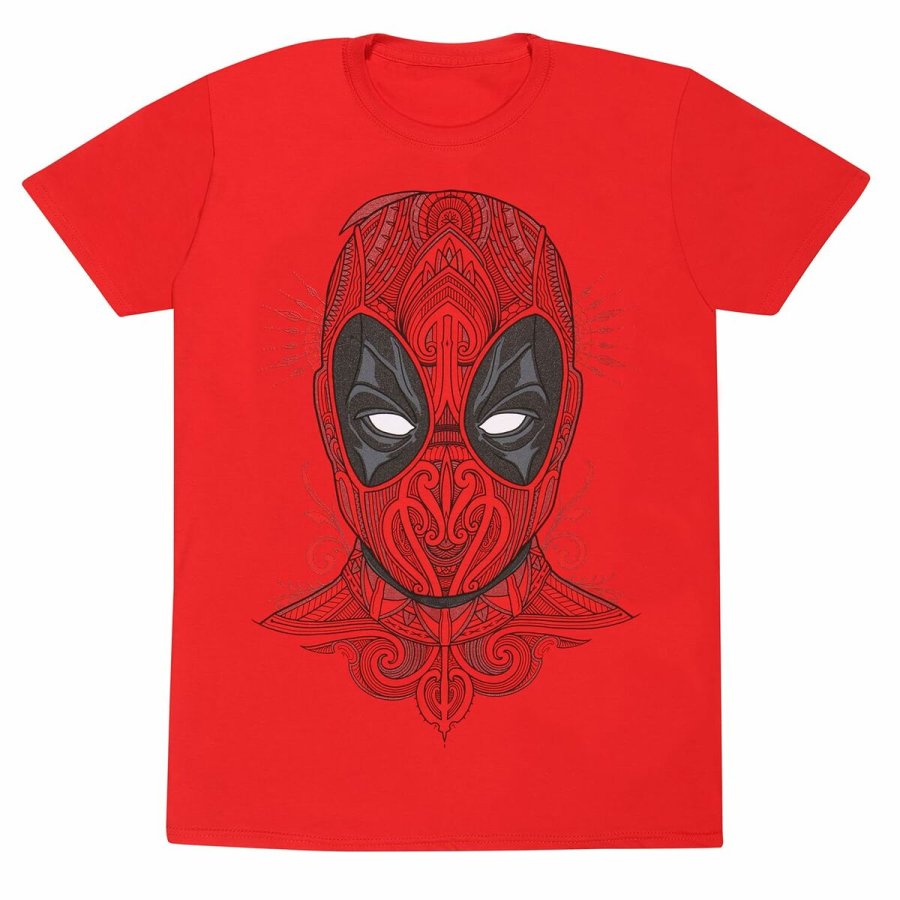 Kortrmet T-shirt Deadpool Tattoo Style Rd Unisex #1