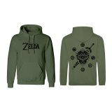 Unisex Httetrje The Legend of Zelda Logo and Shield Grn #1