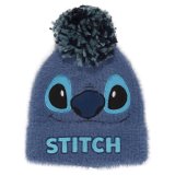 Hat Stitch Fluffy Pom Beanie #1