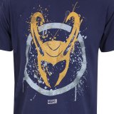Kortrmet T-shirt Marvel Splatter Logo Bl Unisex #2