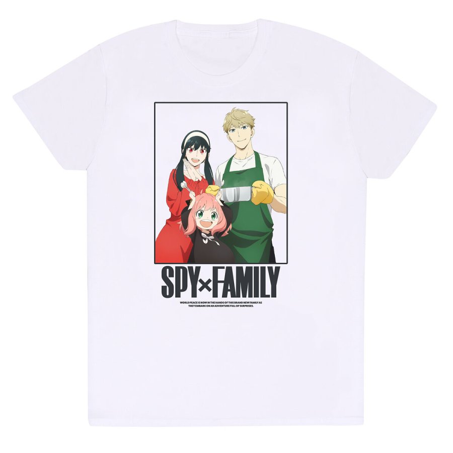 Kortrmet T-shirt Spy X Family Full Of Surprises Hvid Unisex #1