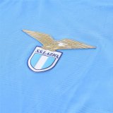 Kort�rmet fodboldtr�je til m�nd Mizuno Lazio Home #4