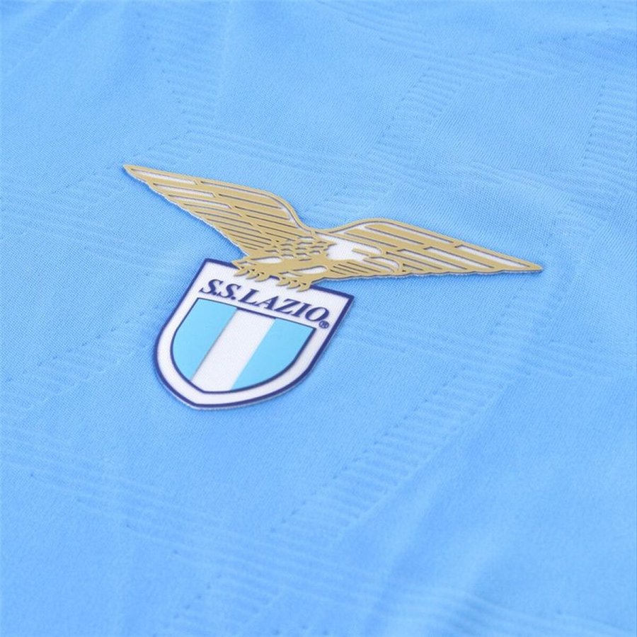 Kort�rmet fodboldtr�je til m�nd Mizuno Lazio Home #4