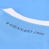 Kort�rmet fodboldtr�je til m�nd Mizuno Lazio Home #5