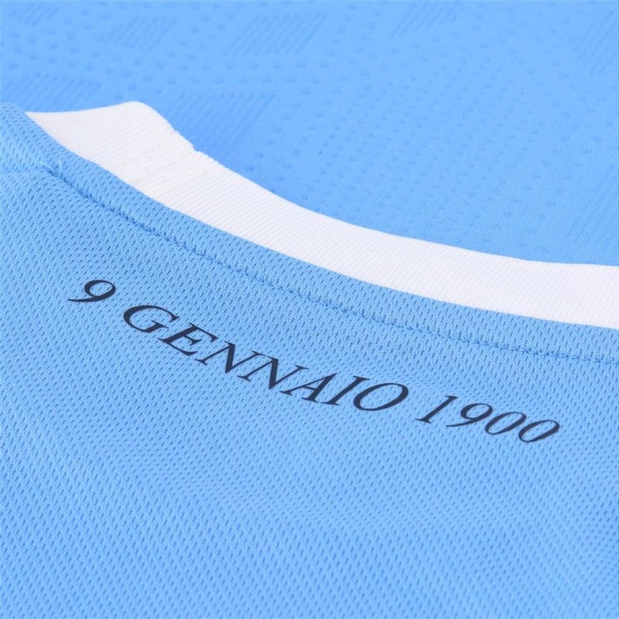 Kort�rmet fodboldtr�je til m�nd Mizuno Lazio Home #5
