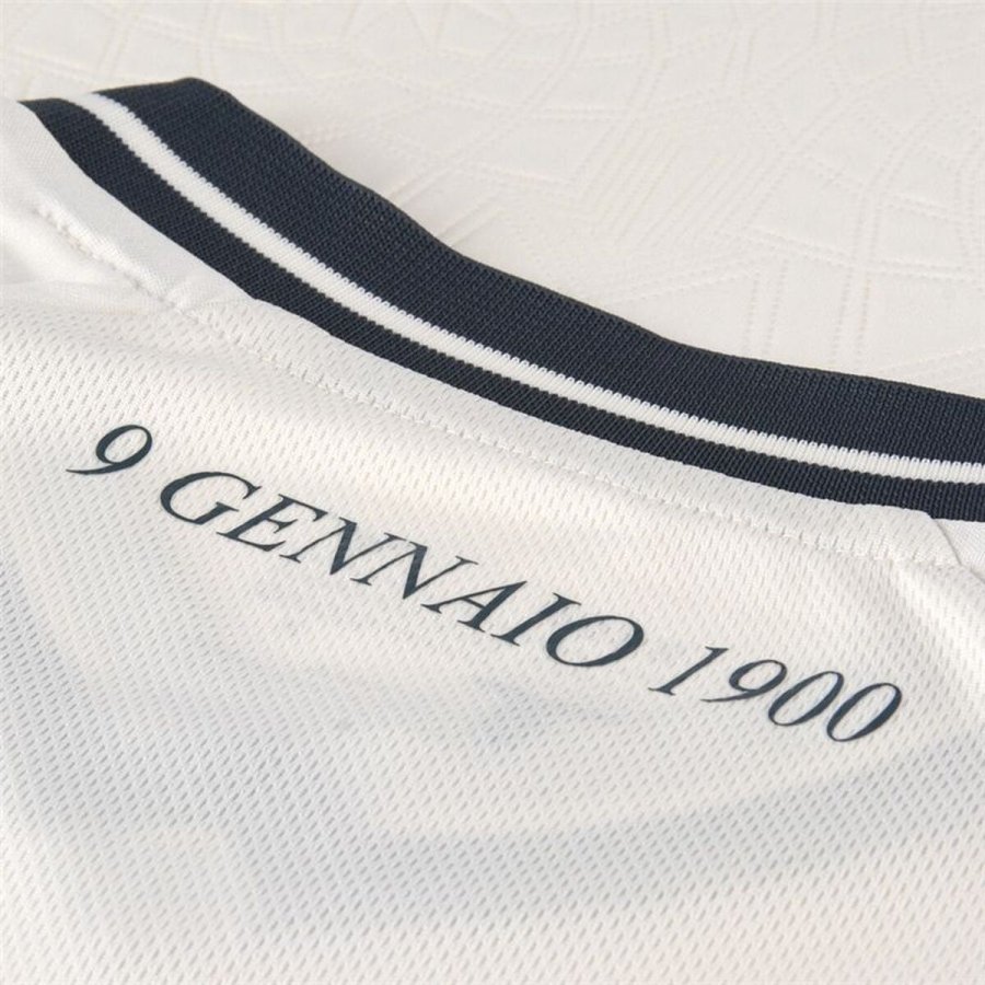 Kort�rmet fodboldtr�je til m�nd Mizuno Lazio Away Hvid #5