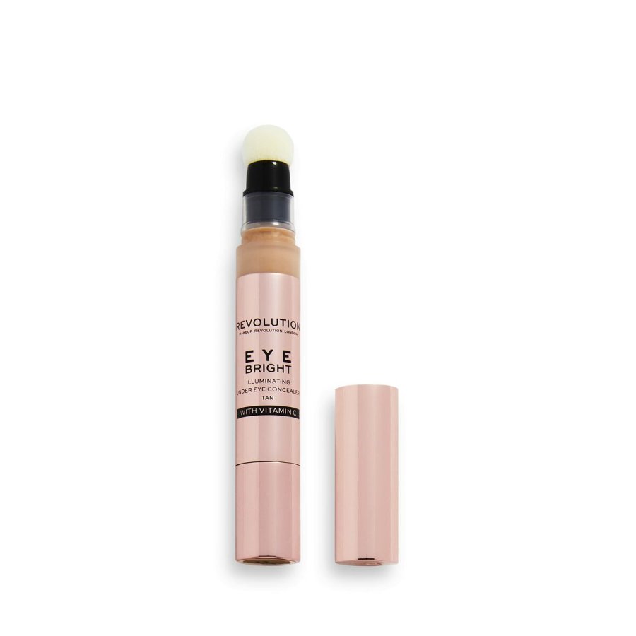 Dkcreme til Ansigtet Revolution Make Up Eye Bright Tan 3 ml #2