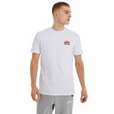 Kortrmet T-shirt til Mnd Ellesse Canaletto Hvid #1