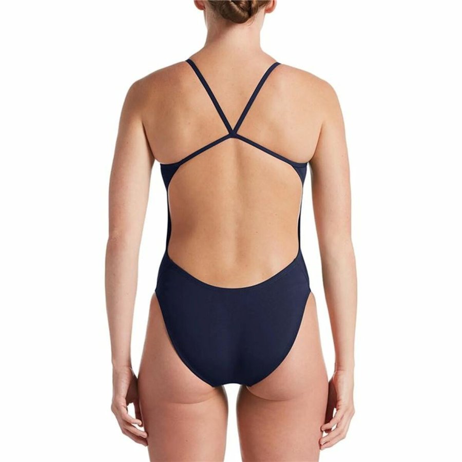 Badetj til Kvinder Nike Hydrastrong Solid Marinebl #2