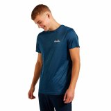 Kortrmet T-shirt til Mnd Ellesse Malbe  Bl #1