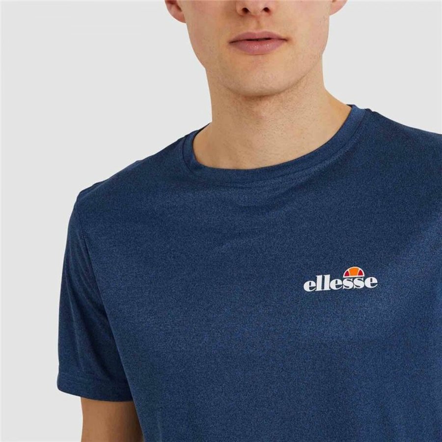 Kortrmet T-shirt til Mnd Ellesse Malbe  Bl #4