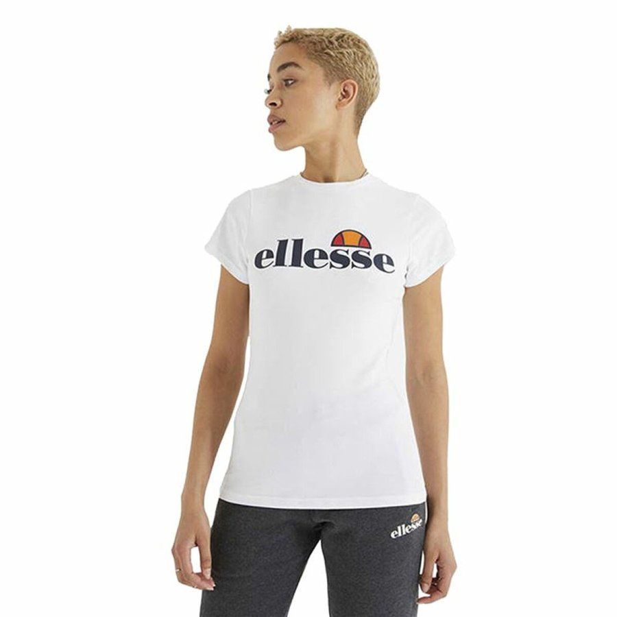 Kortrmet T-shirt til Kvinder Ellesse Hayes Hvid #1