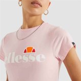 Kortrmet T-shirt til Kvinder Ellesse Hayes Pink #3