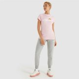 Kortrmet T-shirt til Kvinder Ellesse Hayes Pink #4