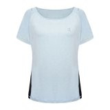 Kortrmet T-shirt til Kvinder Dare 2b You're A Gem Lysebl #1