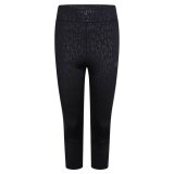 Sport leggins til kvinder Dare 2b Shine Bright 3/4 Sort #1
