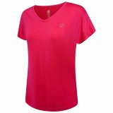 Kortrmet T-shirt til Kvinder Dare 2b Agleam Pink #2