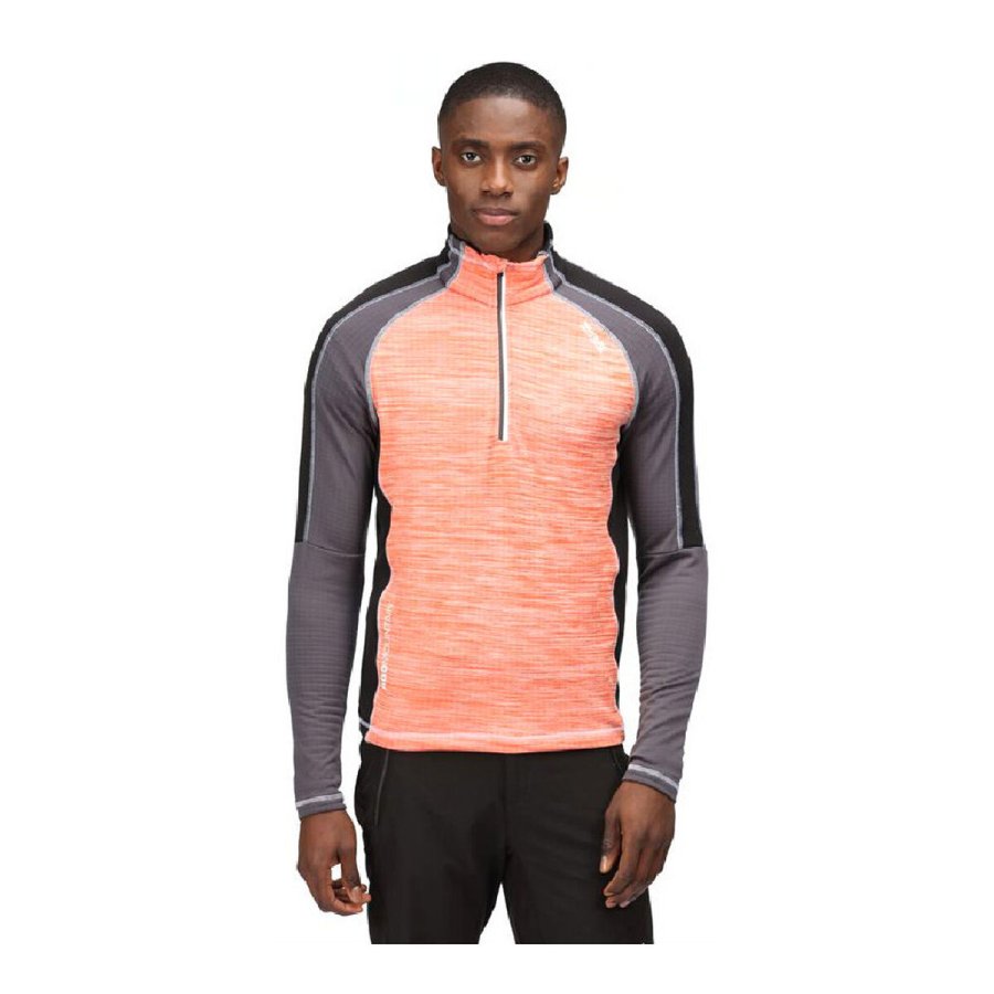 Fleecefor Regatta Hepley Lightweight Half-Zip Laksefarvet #5