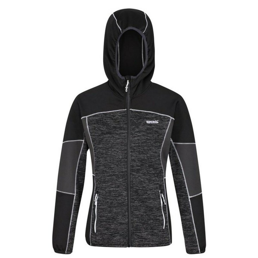 Sportsjakke til damer Regatta Walbury II Full Zip Sort #1
