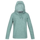 H�ttetr�je til Kvinde Regatta Kizmit II Hooded Marl Lysebl� #1