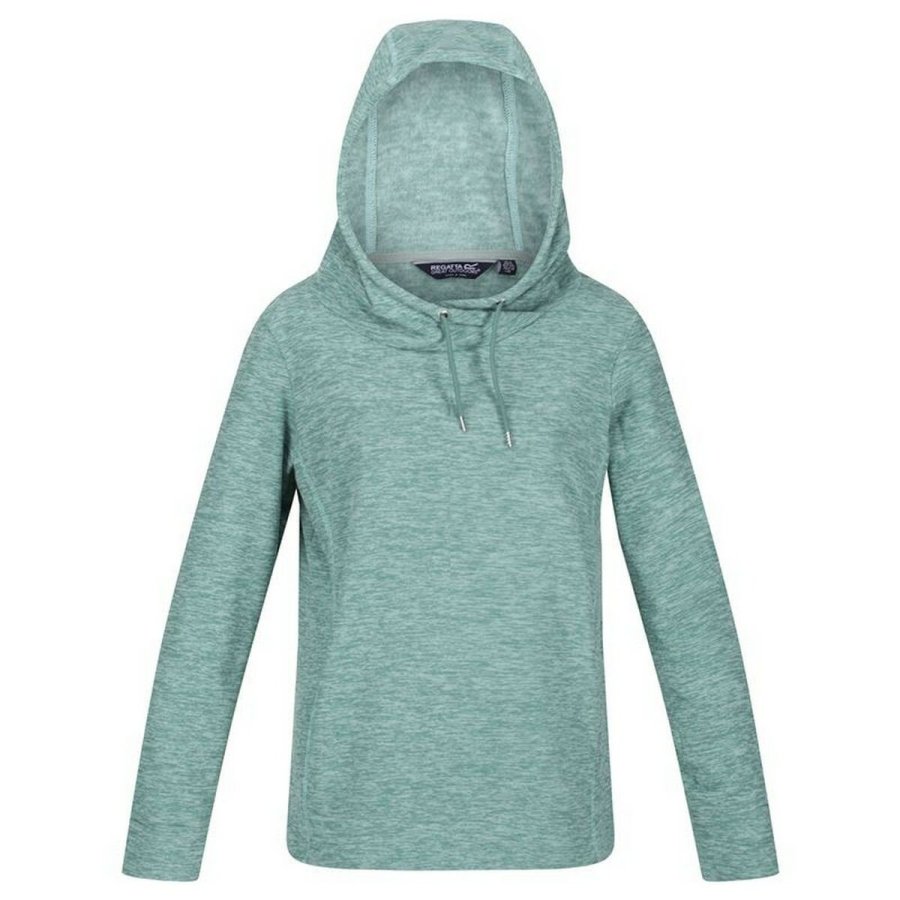 H�ttetr�je til Kvinde Regatta Kizmit II Hooded Marl Lysebl� #1