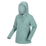 H�ttetr�je til Kvinde Regatta Kizmit II Hooded Marl Lysebl� #3