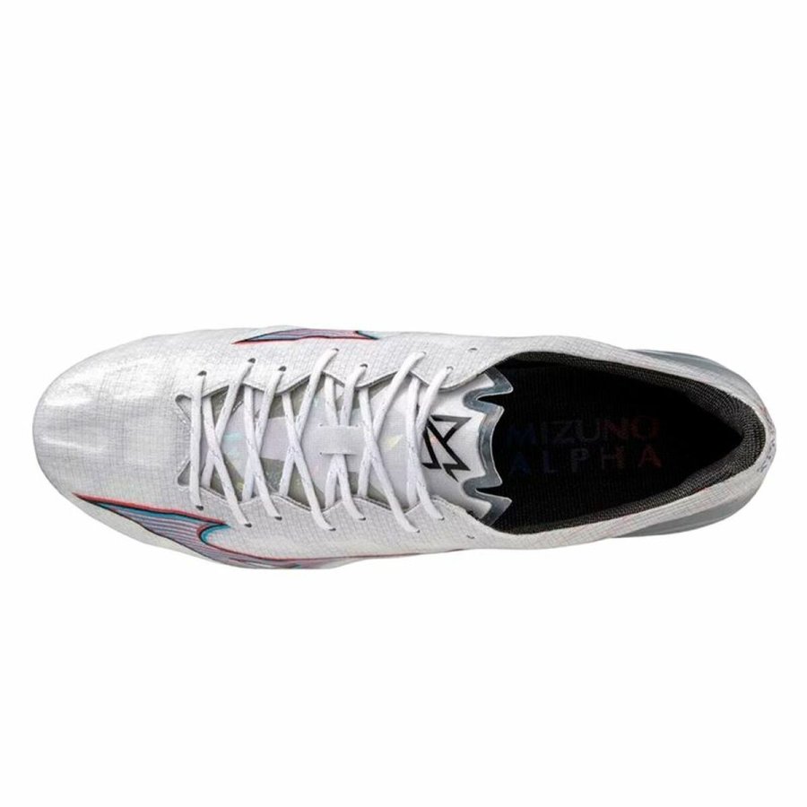 Voksen fodboldstvler Mizuno Mizunoalphaelite Hvid #4