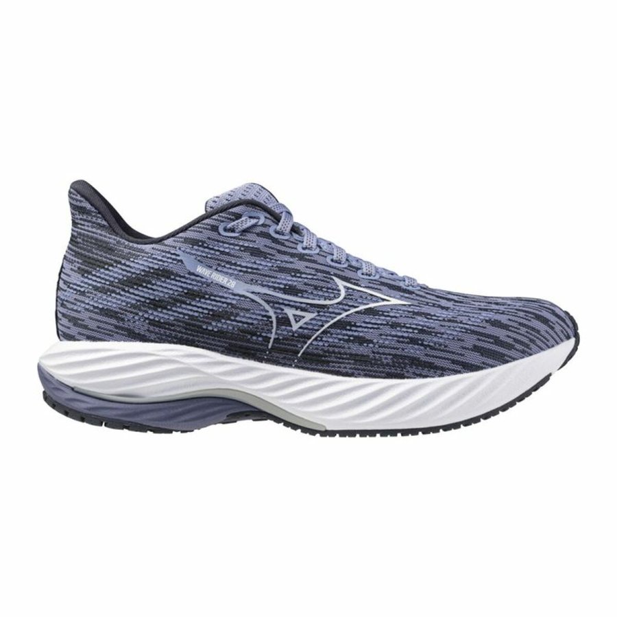 Lbesko til voksne Mizuno Wave Rider 28 Lilla #1