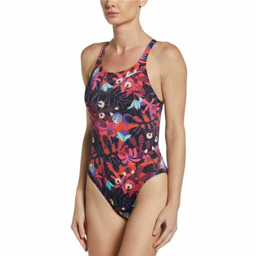 Badetj til Kvinder Nike Fastback flora Lilla #2