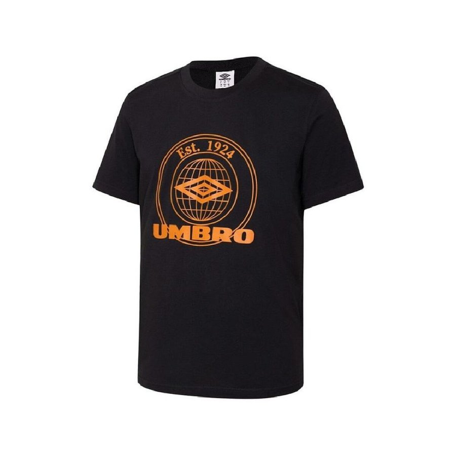 Kort�rmet T-shirt til M�nd Umbro COLLEGIATE 66119U Sort #1