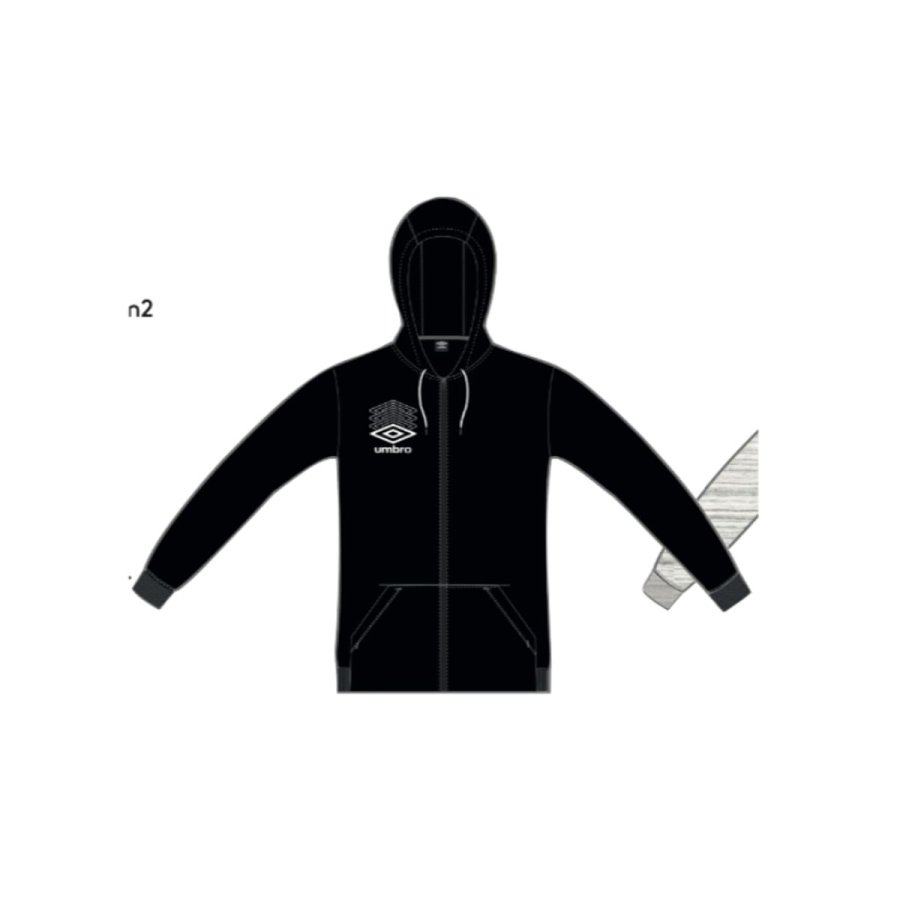 Sport Jakke til M�nd Umbro  TERRACE 66206U 060  Sort #1