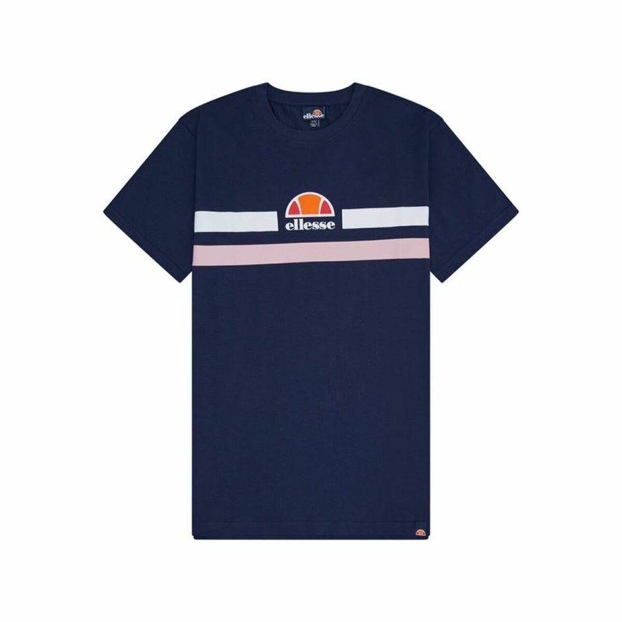 Kort�rmet T-shirt til M�nd Ellesse Aprel Marinebl� #1