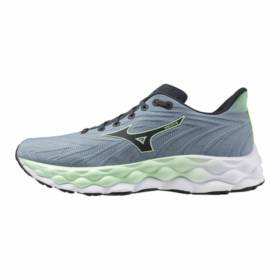 L�besko til voksne Mizuno Wave Sky 8 Gr� #2