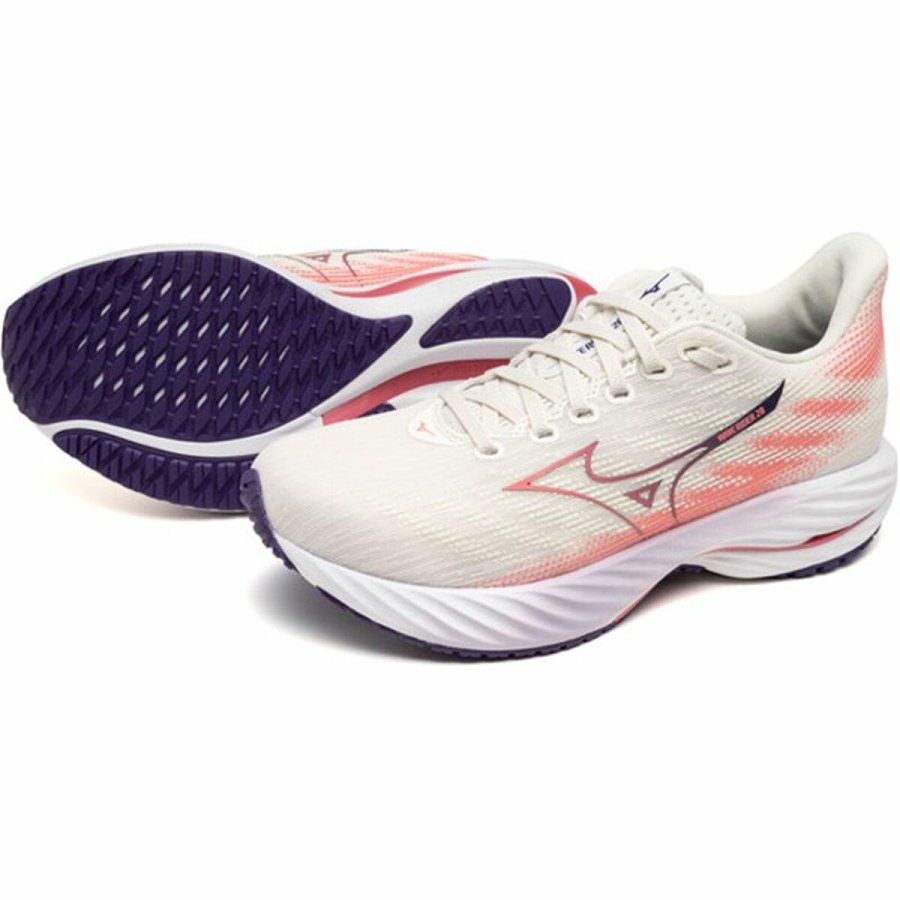 Lbesko til voksne Mizuno Wave Rider 28 Rd Dame #3