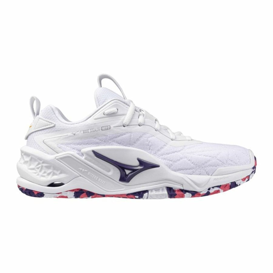 Tr�ningssko Mizuno Wave Stealth Neo 2 Mujer Hvid Dame #2