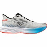 L�besko til voksne Mizuno Wave Skyrise 6 Lysegr� #1