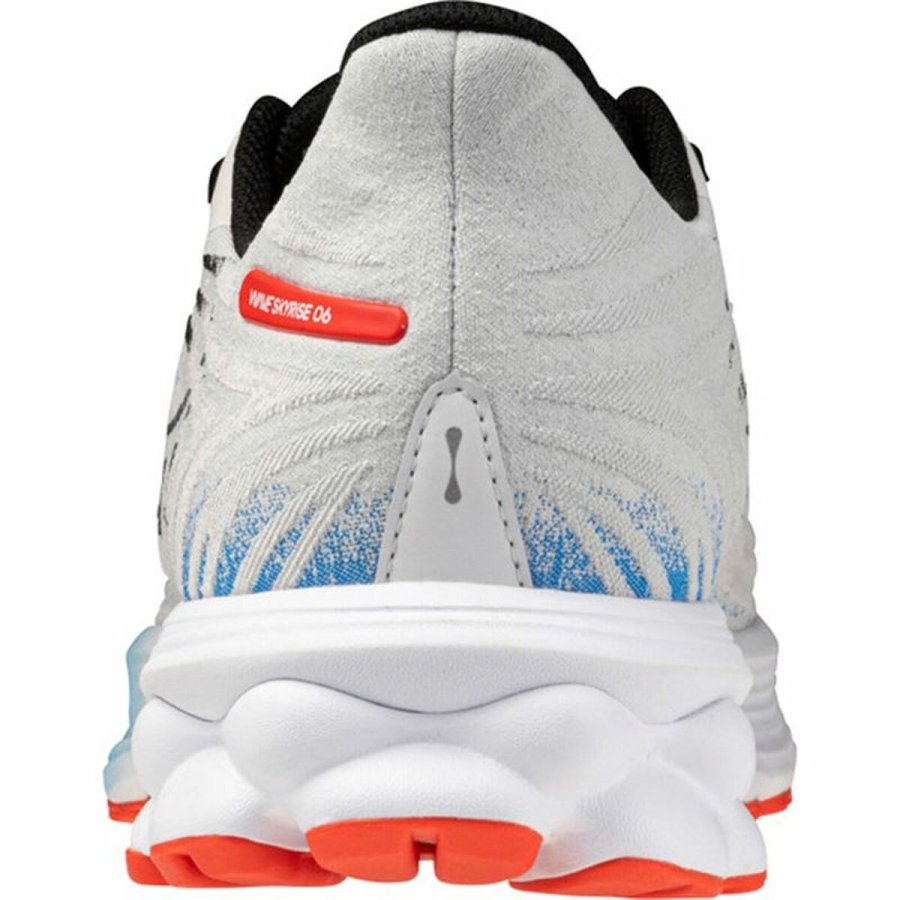 L�besko til voksne Mizuno Wave Skyrise 6 Lysegr� #5
