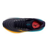 L�besko til voksne Mizuno Wave Sky 9 M�rkebl� #4