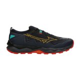 Trail l�besko til m�nd (bjergl�b) Mizuno Wave Daichi 9 M�rkegr� #1