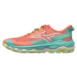 Trail l�besko til kvinder Mizuno Wave Mujin 11 Laksefarvet #1
