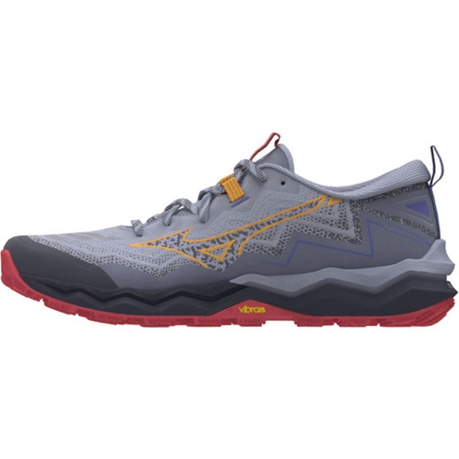 Trail l�besko til kvinder Mizuno Wave Daichi 9 Gr� #2