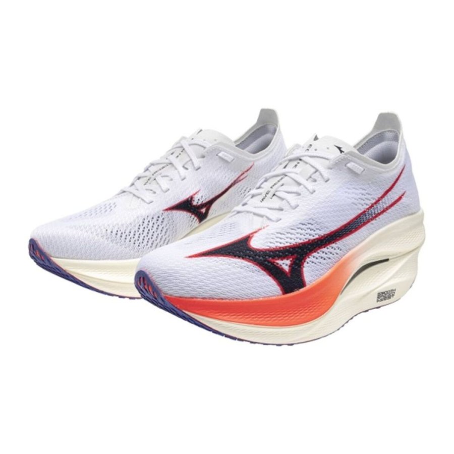L�besko til voksne Mizuno Wave Rebellion Pro 3 Hvid #5