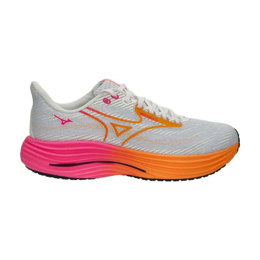 L�besko til voksne Mizuno Wave Rider 29 Hvid #1